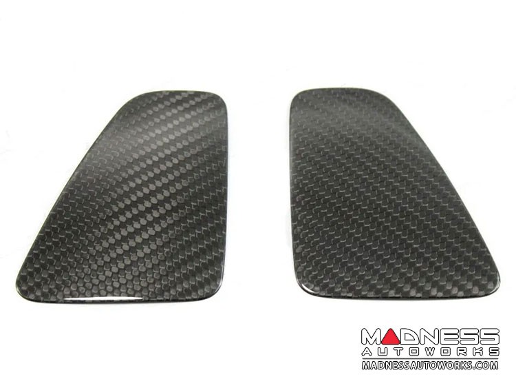 FIAT 500 Central Tail Light Trim Kit - Carbon Fiber